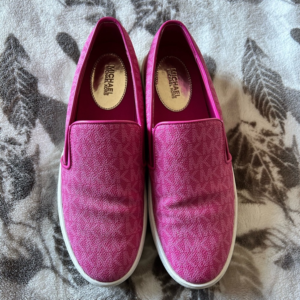 Michael Kors Women's Pink Slip-On Shoes